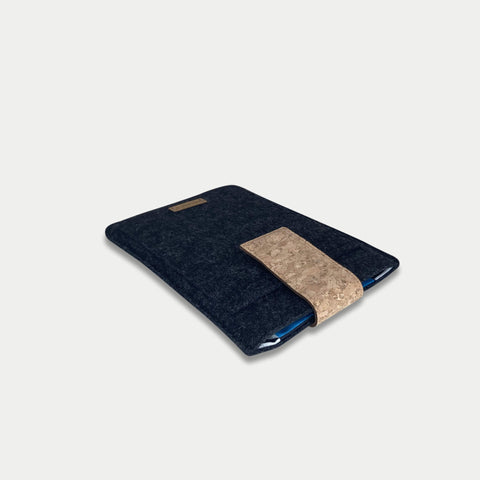 Cover til Kindle Paperwhite 10 | med magnetlukning og ekstra rum | antracit - Shapes | Model "HAKA"