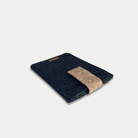 Cover til Boox Note Air4 C | med magnetlukning og ekstra rum | antracit - Stripes | Model "HAKA"