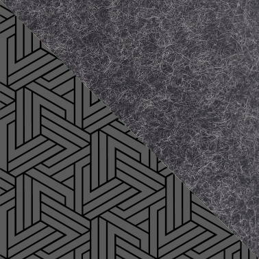 Cover til PocketBook Basic Lux 4 | lavet af filt og økologisk bomuld | antracit - tracks | model "LET"