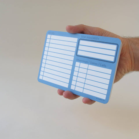 Sticky Notes-kort "ToDo" | 50 refill pakke lavet af genbrugspapir