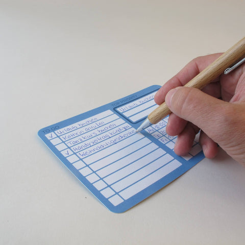 Sticky Notes-kort "ToDo" | 50 refill pakke lavet af genbrugspapir