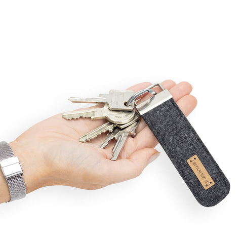 Filt nøglering | antracit