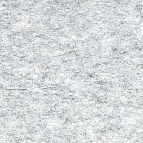 Glasskåner lavet af filt og kork | Sæt med 2 | 10x10cm | lysegrå