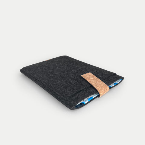 Taske til Acer Extensa | med magnetlukning og ekstra rum  | antracit - Former | Model "HAKA"