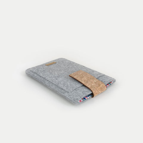 Hylster til PocketBook Basic Lux 3 | med magnetlukning og ekstra rum | lysegrå - Colorful | Model "HAKA"