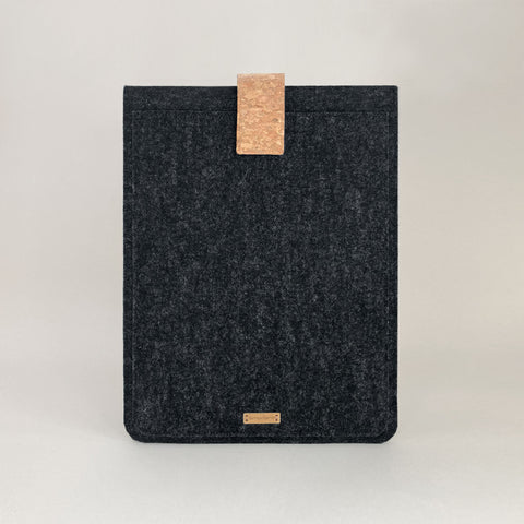 Etui til Asus Vivobook 13 Slate | med magnetlukning og ekstra rum  | antracit - spor | Model "HAKA"