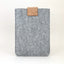 Cover til PocketBook Touch Lux 5 | med magnetlukning og ekstra rum | lys grå - Tracks | Model "HAKA"