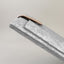 Etui til MacBook Pro M3 16.2 | med magnetlukning og ekstra rum  | lysegrå - striber | Model "HAKA"