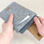 Cover til PocketBook Touch Lux 5 | med magnetlukning og ekstra rum | lys grå - Tracks | Model "HAKA"