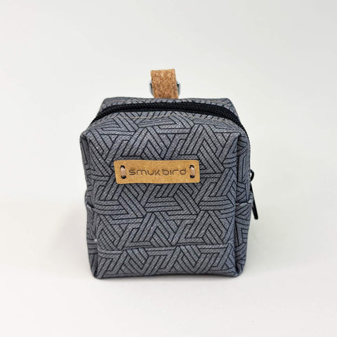 Mini-taske til hovedtelefoner & Co. | lavet af økologisk bomuld | Designspor | Model PocketCube