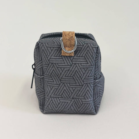 Mini-taske til hovedtelefoner & Co. | lavet af økologisk bomuld | Designspor | Model PocketCube