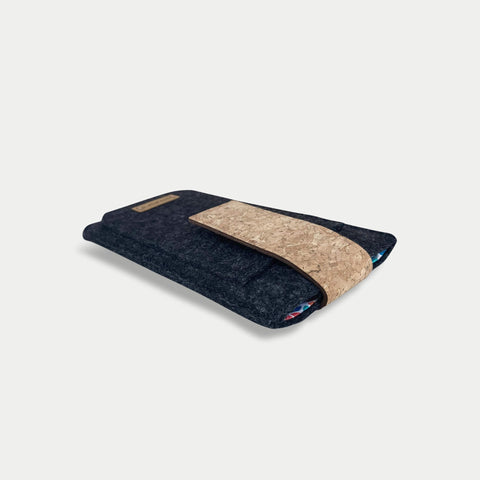 Mobiltelefonetui til Samsung Galaxy A20e | med magnetlukning og ekstra rum | antracit - Colorful | model HAKA
