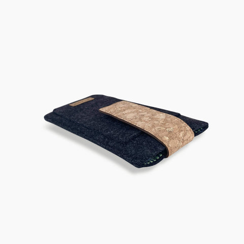 Mobiltelefonetui til Samsung Galaxy M53 | med magnetlukning og ekstra rum | antracit - Striber | model HAKA