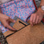 Mobilcover med kortholder til Fairphone 6 | lysegrå - colorful | Model "ZIP"