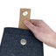 Cover til PocketBook Verse | med magnetlukning og ekstra rum | antracit - Striber | Model "HAKA"