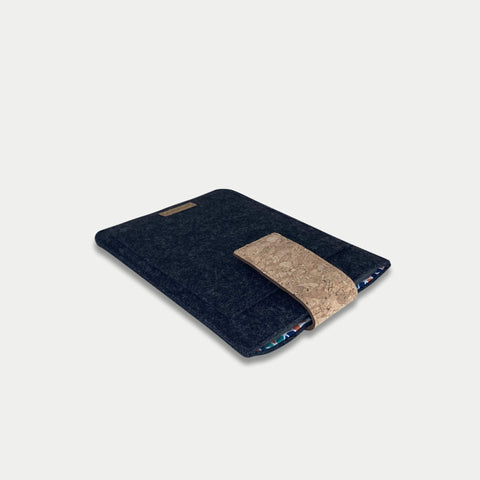 Cover til Kobo Aura H2O | med magnetlukning og ekstra rum | antracit - Colorful | model "HAKA"