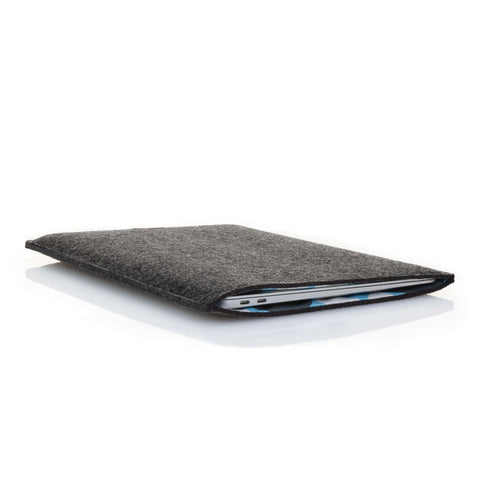 Etui til Asus TUF Gaming | lavet af filt og økologisk bomuld | antracit - Former | Model "LET"