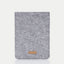 Cover til PocketBook Verse Pro Color | lavet af filt og økologisk bomuld | lys grå - shapes | Model "LET"