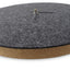 Vægur lavet af filt og kork 30 cm | antracit - sort | Design: Aalborg