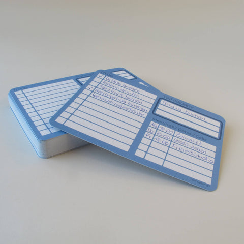 Sticky Notes-kort "ToDo" | 50 refill pakke lavet af genbrugspapir