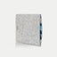 Sleeve til MacBook Pro 16 | fremstillet af filt og økologisk bomuld | lysegrå - Shapes | "LET"-model