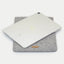 Sleeve til Surface Go 3 | fremstillet af filt og økologisk bomuld | lysegrå - tracks | "LET"-model
