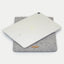 Sleeve til iPad Pro 11" - 4. generation | fremstillet af filt og økologisk bomuld | lysegrå - shapes | "LET"-model