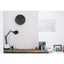 Vægur lavet af filt og kork 30 cm | antracit - sort | Design: Odense