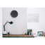 Vægur lavet af filt og kork 30 cm | antracit - sort | Design: København