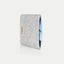 Etui til PocketBook InkPad X | lavet af filt og økologisk bomuld | lysegrå - former | Model "LET"