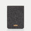 Etui til PocketBook Verse Pro | lavet af filt og økologisk bomuld | antracit - former | Model "LET"
