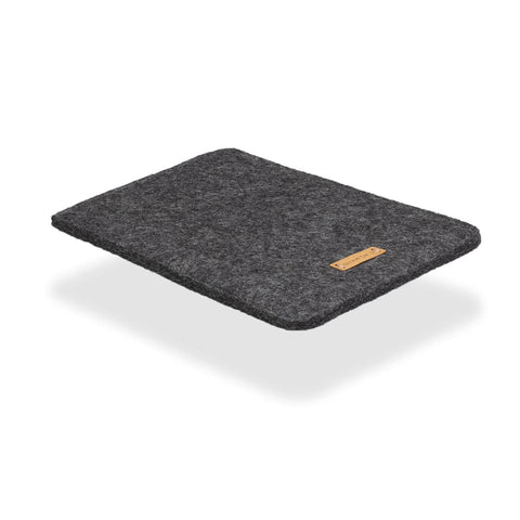 Etui til PocketBook InkPad 3 | lavet af filt og økologisk bomuld | antracit - farverig | Model "LET"